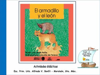 El armadillo y el león